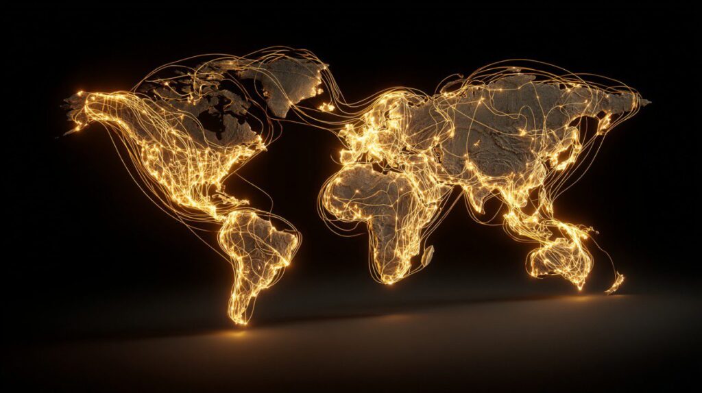 global-connectivity-digital-map