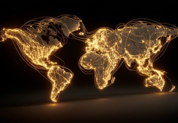 global-connectivity-digital-map